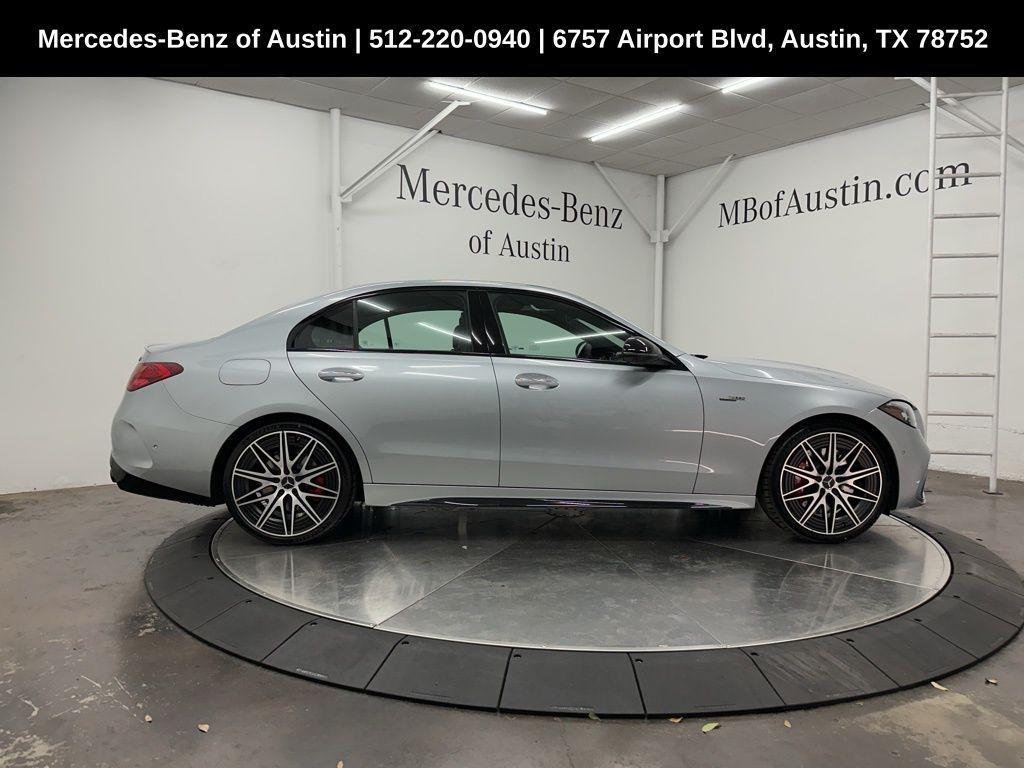 new 2025 Mercedes-Benz AMG C 43 car, priced at $74,830