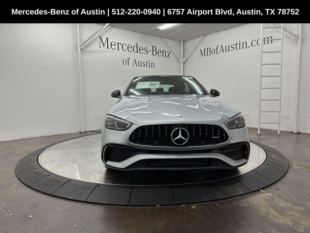 new 2025 Mercedes-Benz AMG C 43 car, priced at $74,830