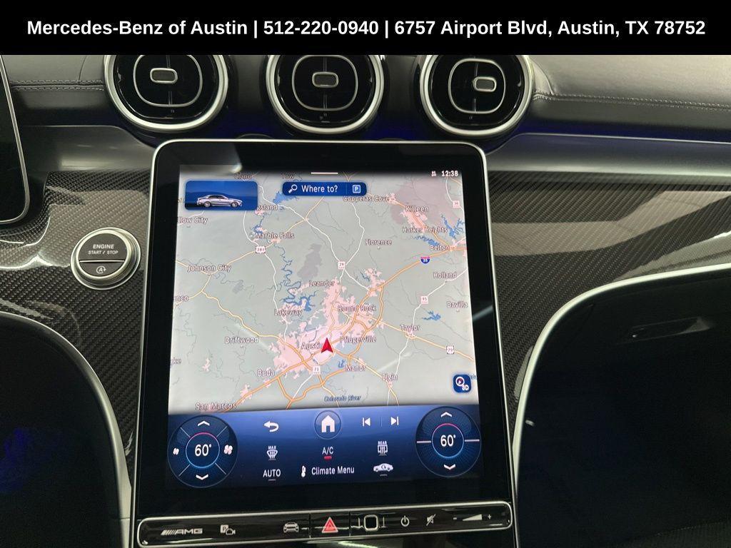 new 2025 Mercedes-Benz AMG C 43 car, priced at $74,830