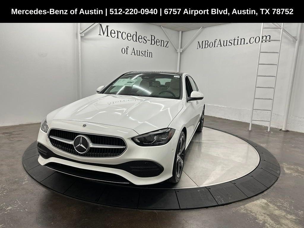 used 2025 Mercedes-Benz C-Class car, priced at $51,235