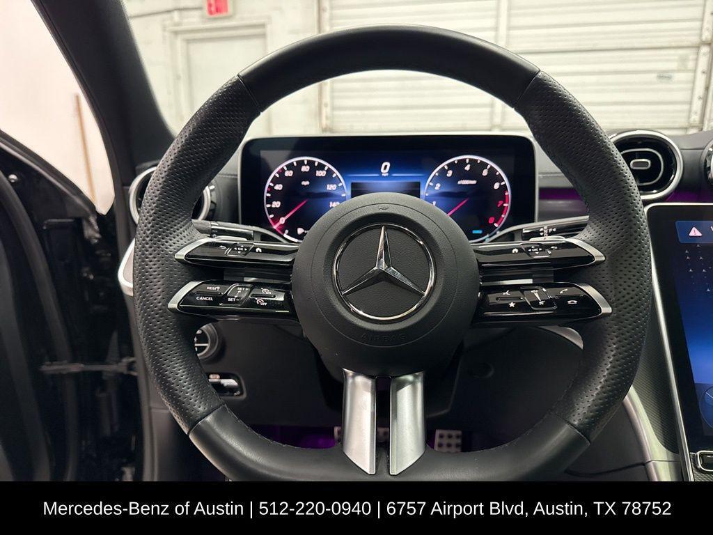 used 2024 Mercedes-Benz C-Class car, priced at $40,900