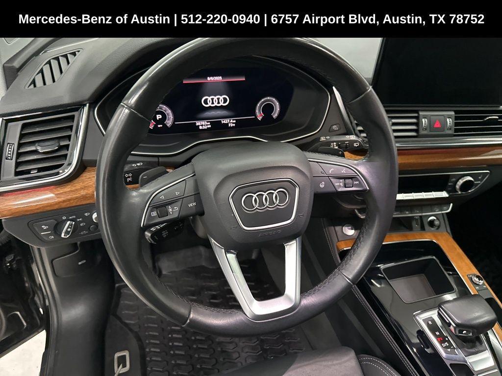 used 2023 Audi Q5 car, priced at $35,495