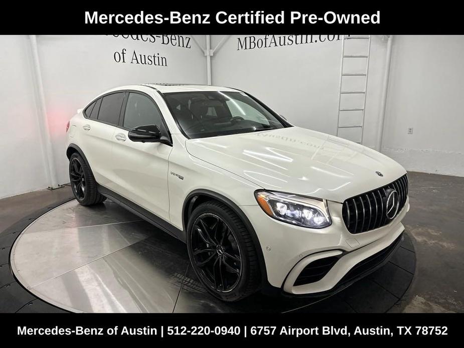 used 2019 Mercedes-Benz AMG GLC 63 car, priced at $48,900