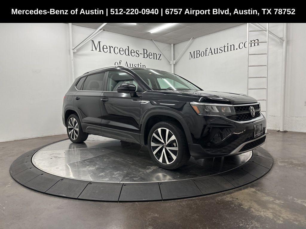 used 2022 Volkswagen Taos car, priced at $18,990