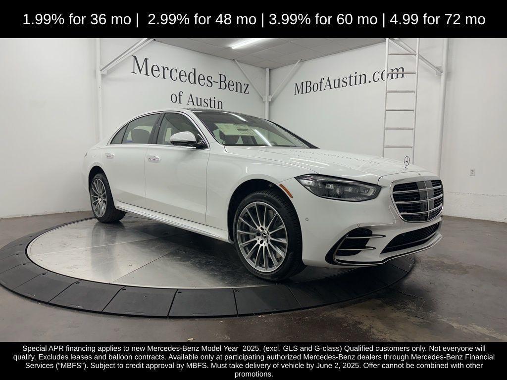 new 2025 Mercedes-Benz S-Class car, priced at $149,060