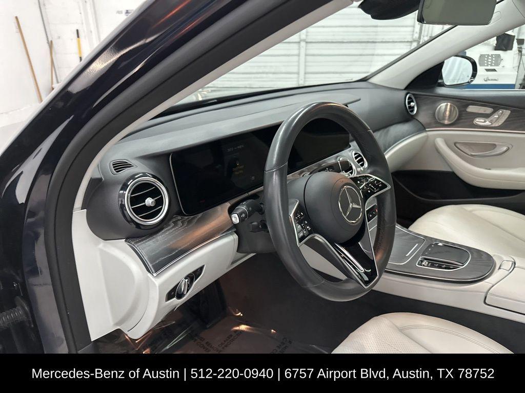used 2022 Mercedes-Benz E-Class car, priced at $34,900