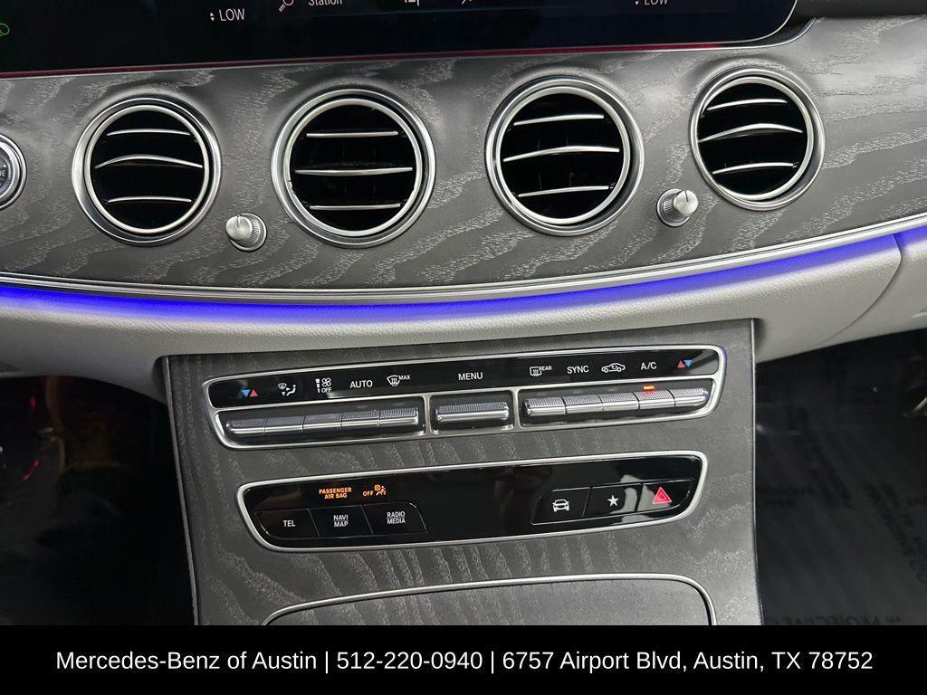 used 2022 Mercedes-Benz E-Class car, priced at $34,900