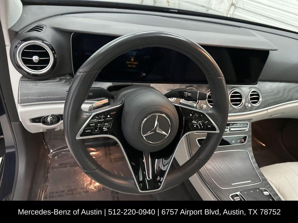 used 2022 Mercedes-Benz E-Class car, priced at $34,900