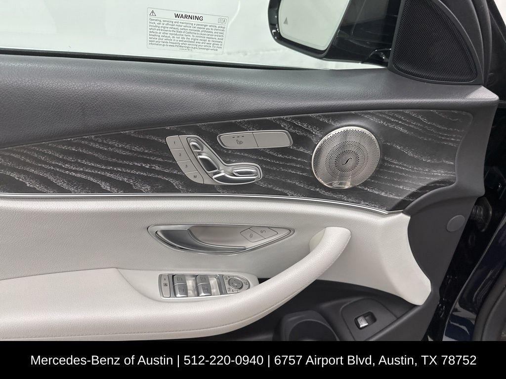 used 2022 Mercedes-Benz E-Class car, priced at $34,900