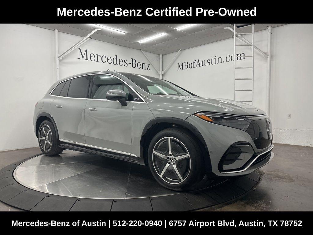used 2023 Mercedes-Benz EQS 580 car, priced at $68,900