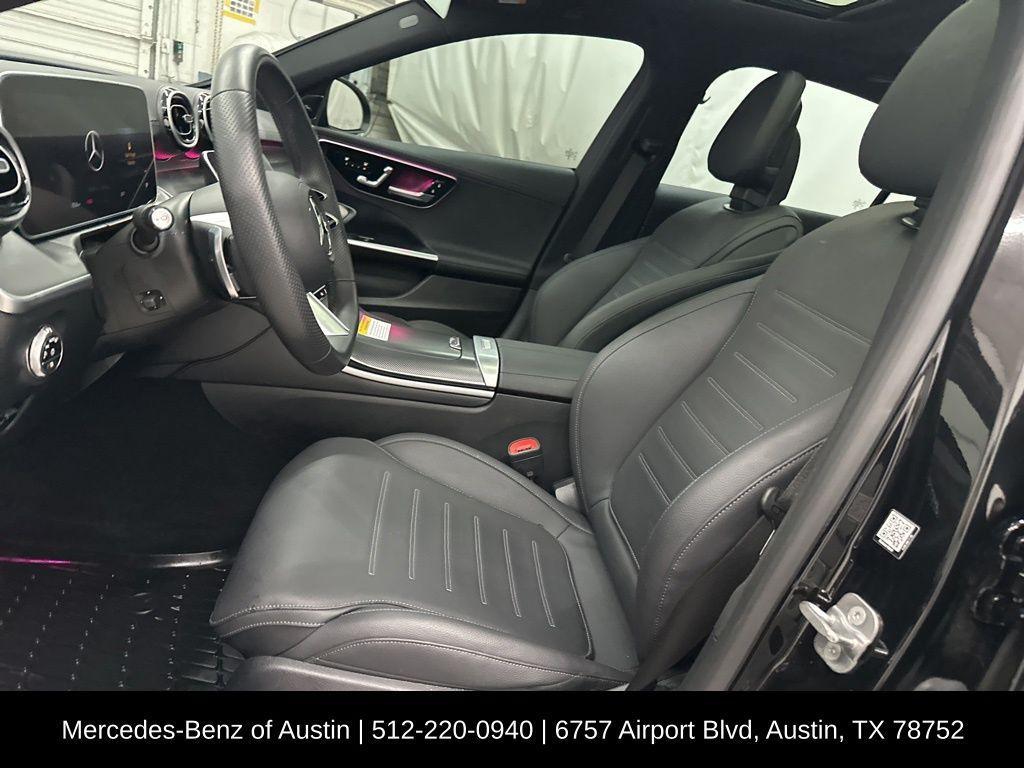 used 2024 Mercedes-Benz C-Class car, priced at $43,900