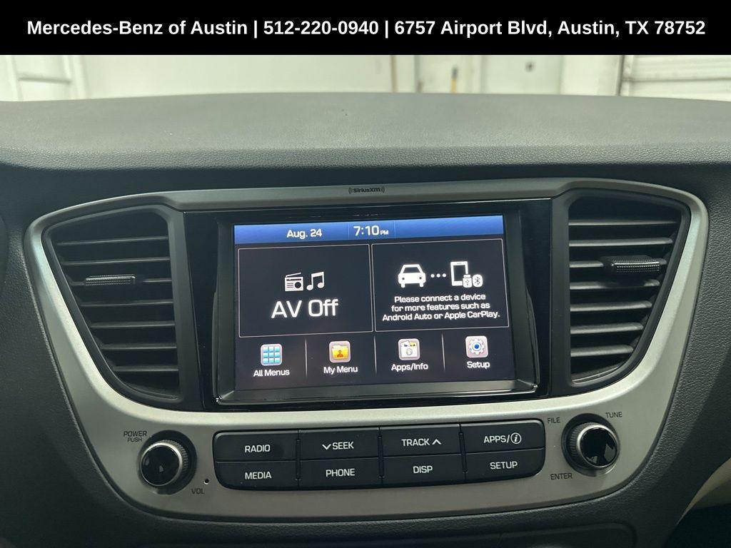 used 2020 Hyundai Accent car, priced at $11,900
