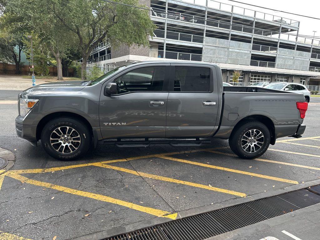 used 2021 Nissan Titan car, priced at $26,900