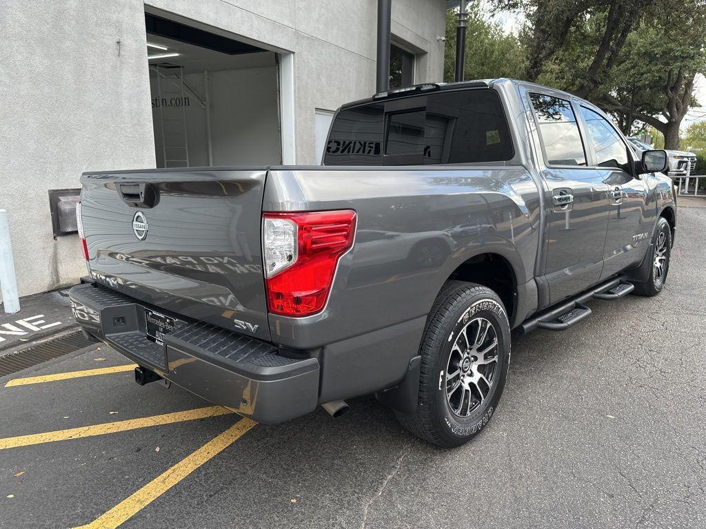 used 2021 Nissan Titan car, priced at $26,900