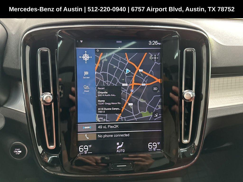 used 2019 Volvo XC40 car, priced at $17,900