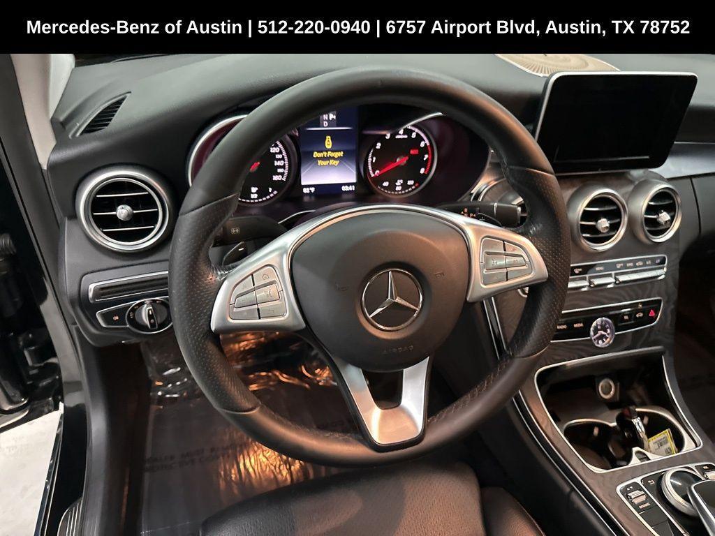 used 2016 Mercedes-Benz C-Class car, priced at $16,500
