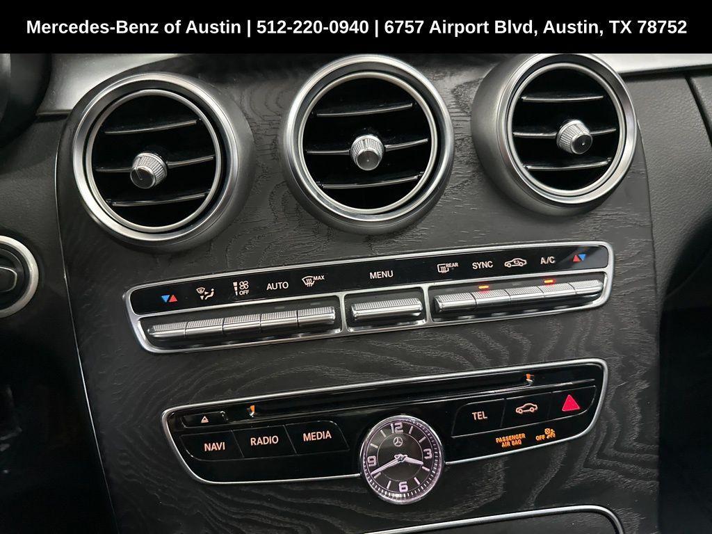 used 2016 Mercedes-Benz C-Class car, priced at $16,500