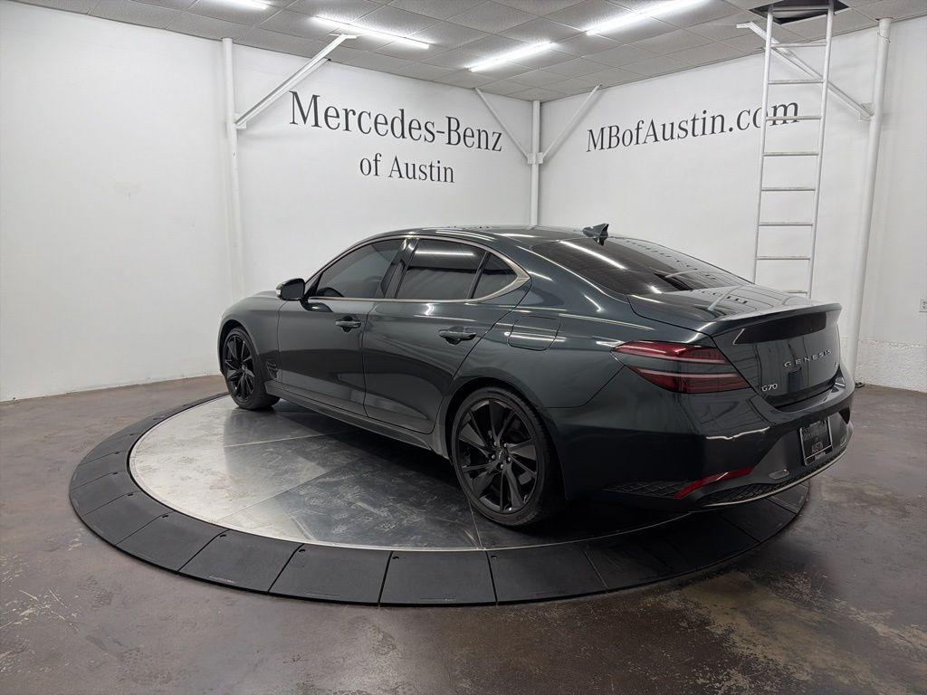 used 2023 Genesis G70 car, priced at $28,900