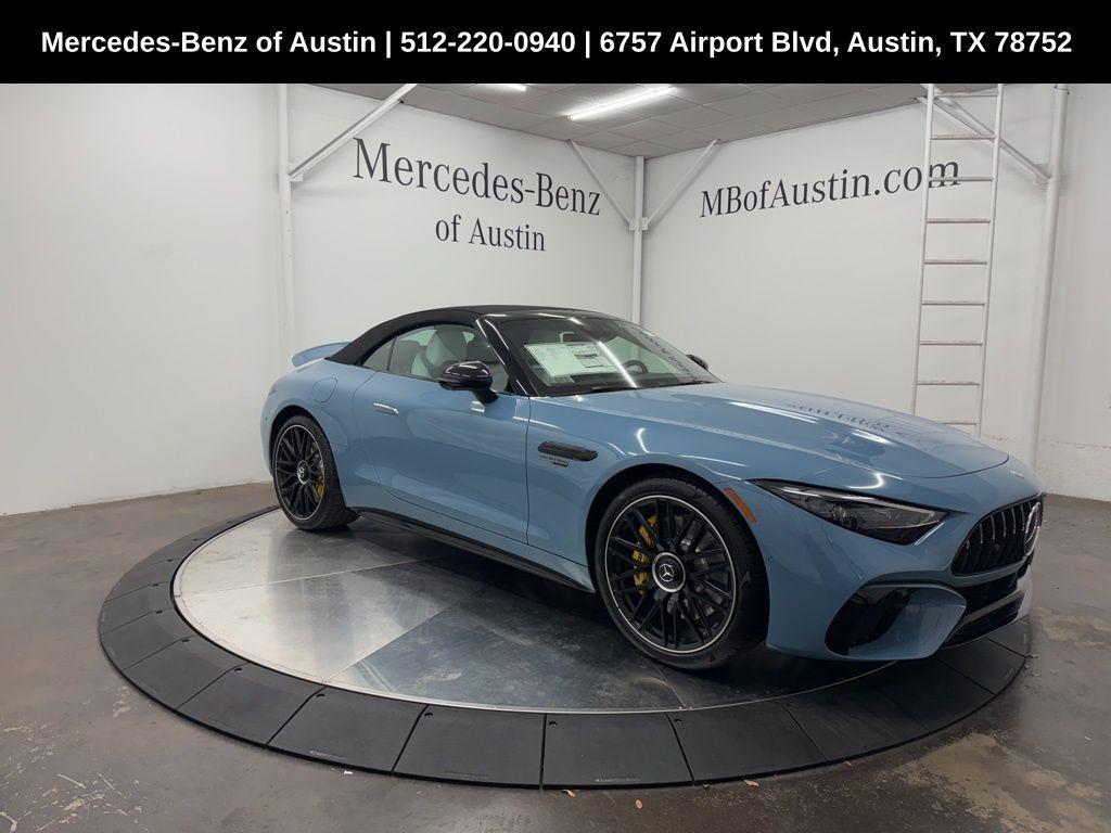 new 2025 Mercedes-Benz AMG SL 55 car, priced at $176,995