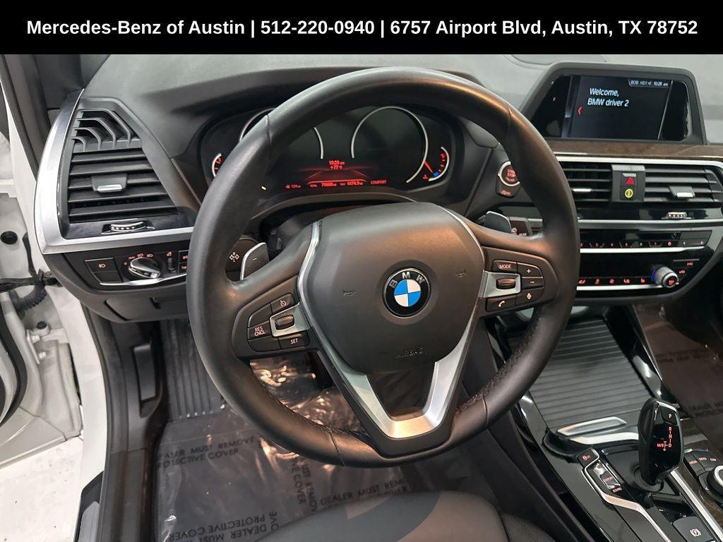 used 2019 BMW X3 car, priced at $18,900