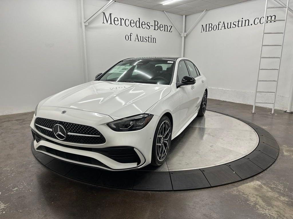 new 2025 Mercedes-Benz C-Class car, priced at $58,060