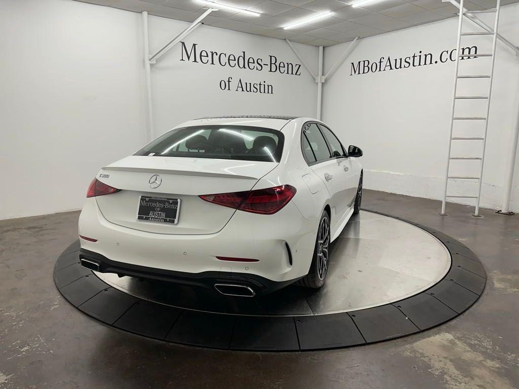 new 2025 Mercedes-Benz C-Class car, priced at $58,060