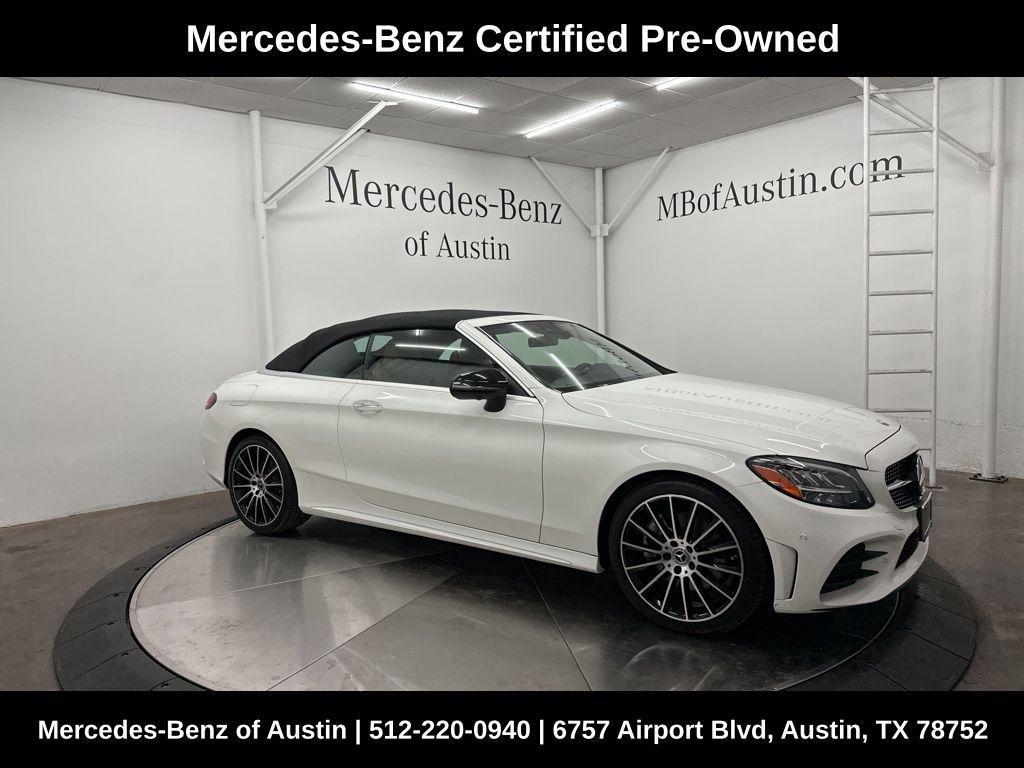 used 2021 Mercedes-Benz C-Class car, priced at $39,900