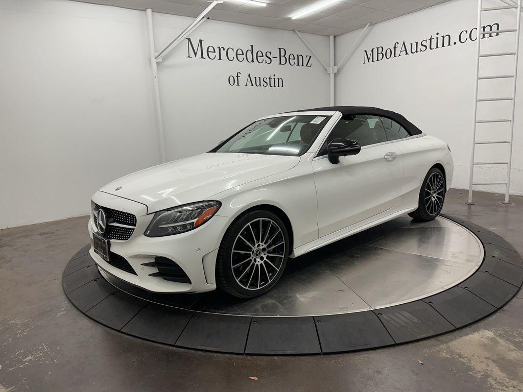 used 2021 Mercedes-Benz C-Class car, priced at $41,900