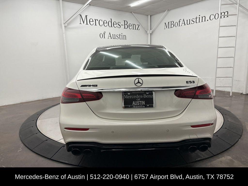 used 2022 Mercedes-Benz AMG E 53 car, priced at $61,900