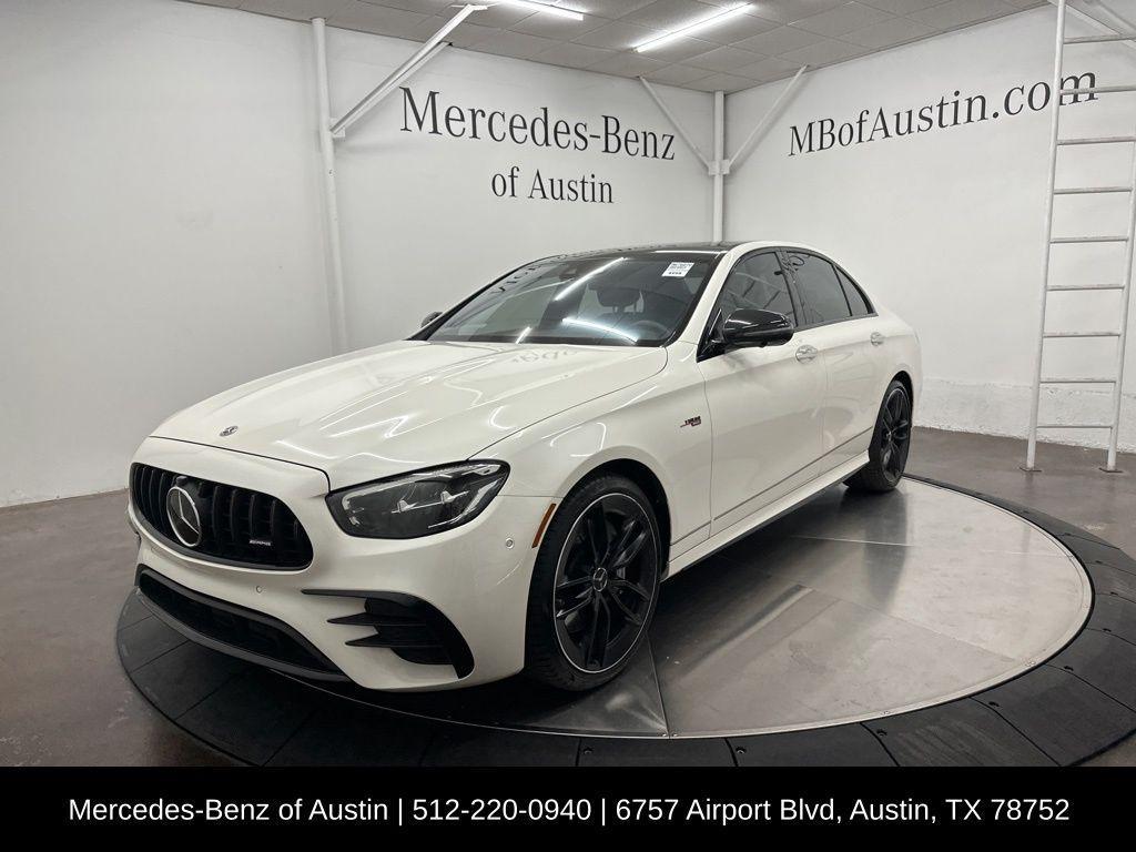 used 2022 Mercedes-Benz AMG E 53 car, priced at $61,900