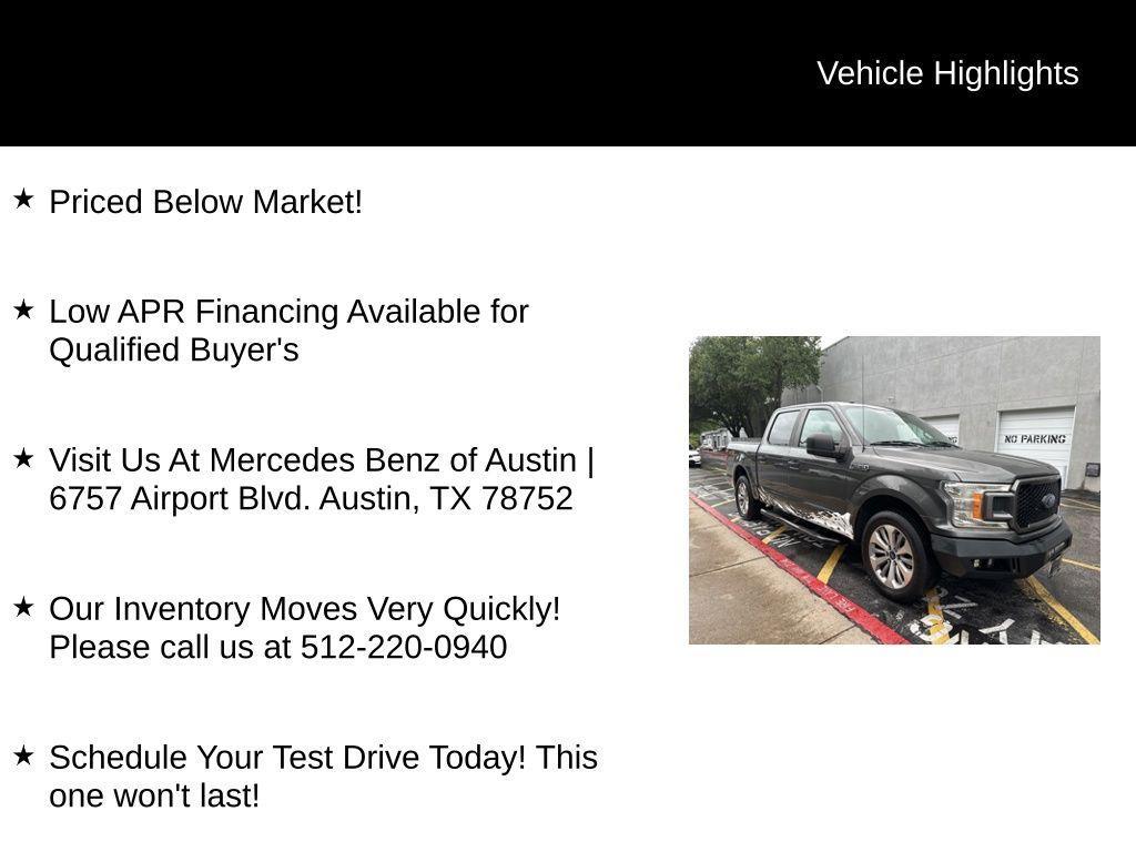 used 2018 Ford F-150 car, priced at $16,900