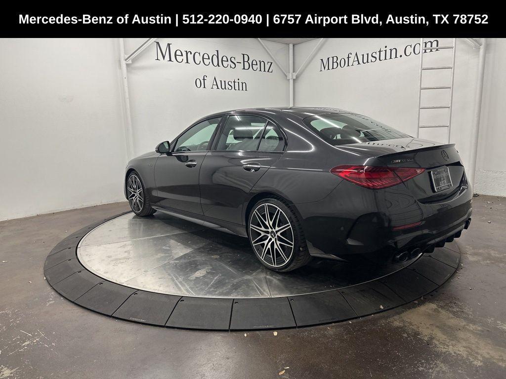 new 2025 Mercedes-Benz AMG C 43 car, priced at $70,760