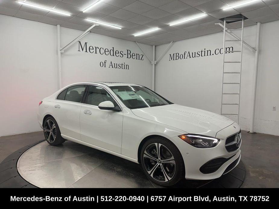 new 2025 Mercedes-Benz C-Class car, priced at $50,960