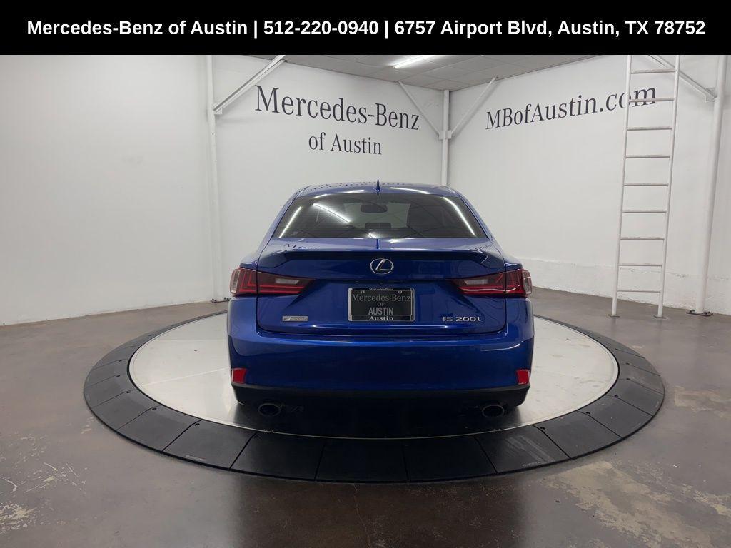 used 2016 Lexus IS 200t car, priced at $15,900