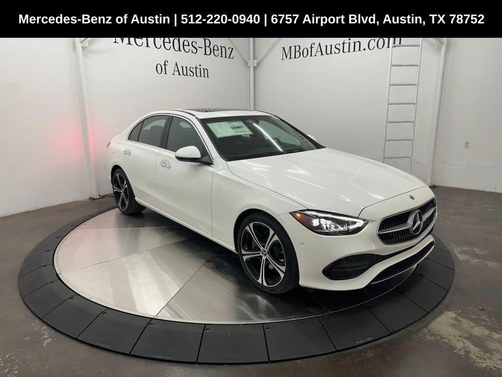 new 2024 Mercedes-Benz C-Class car, priced at $49,185