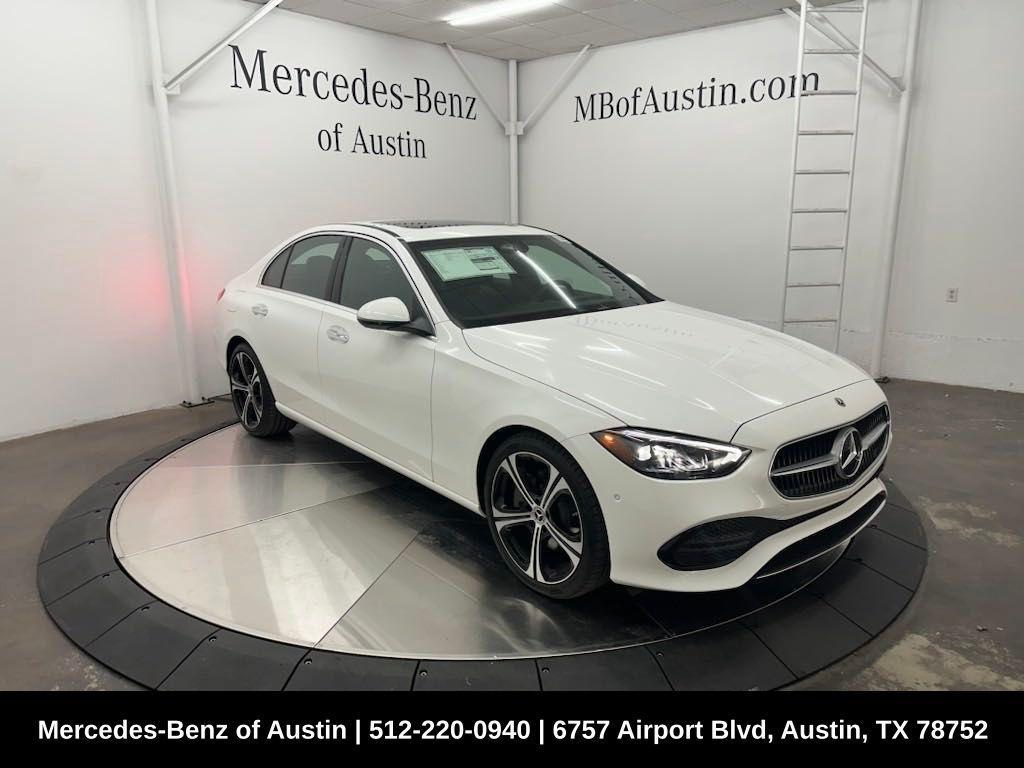 new 2024 Mercedes-Benz C-Class car, priced at $49,185