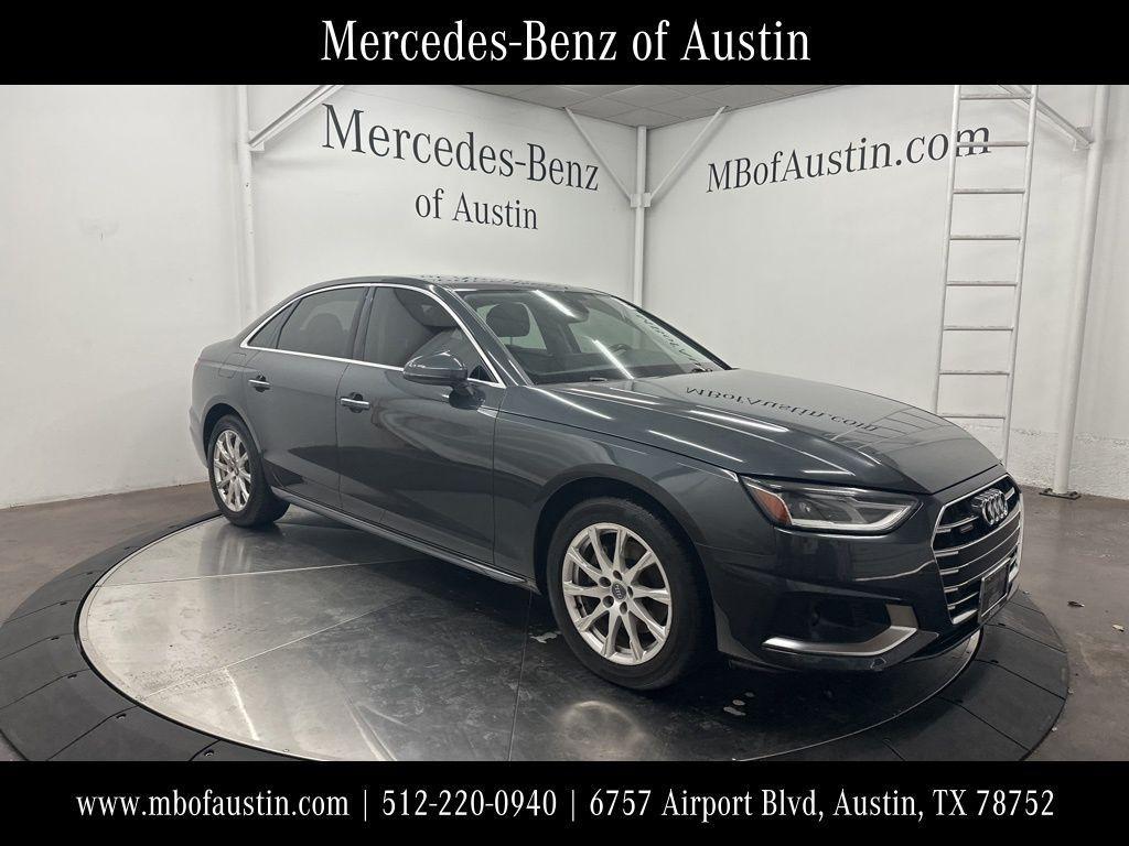 used 2021 Audi A4 car, priced at $22,500