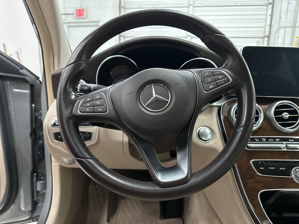 used 2015 Mercedes-Benz C-Class car, priced at $13,900