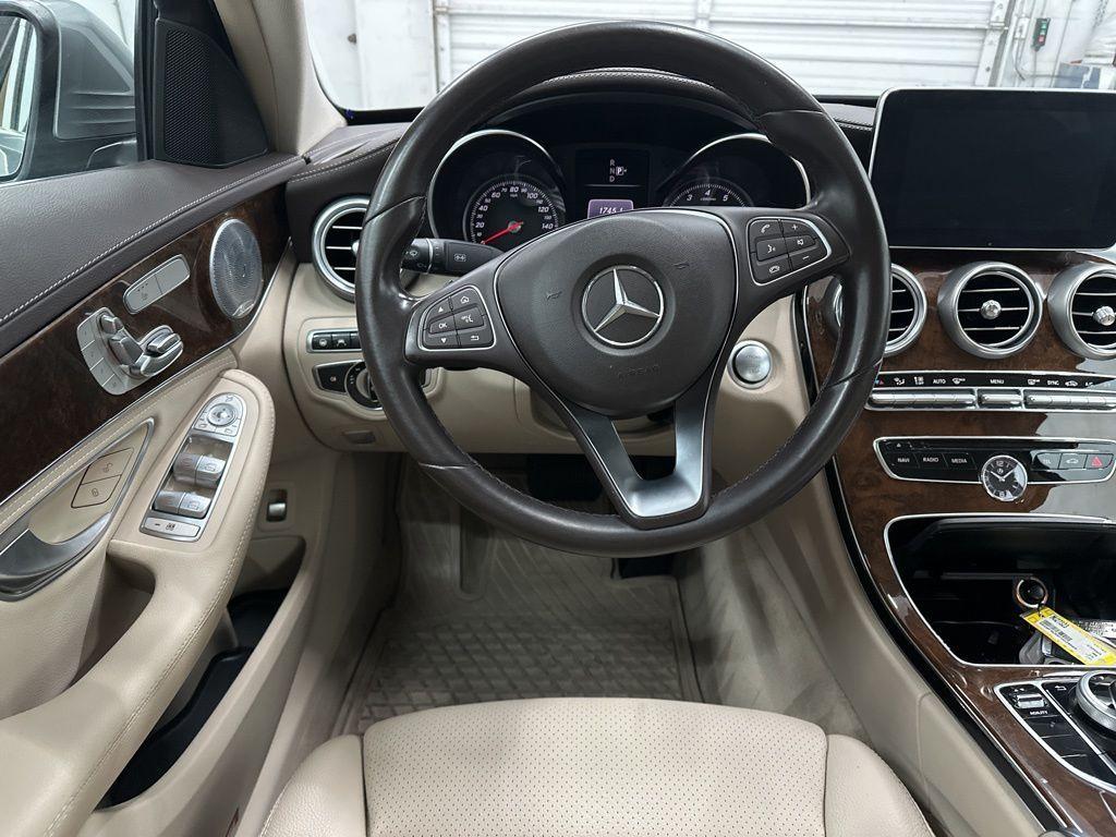 used 2015 Mercedes-Benz C-Class car, priced at $13,900