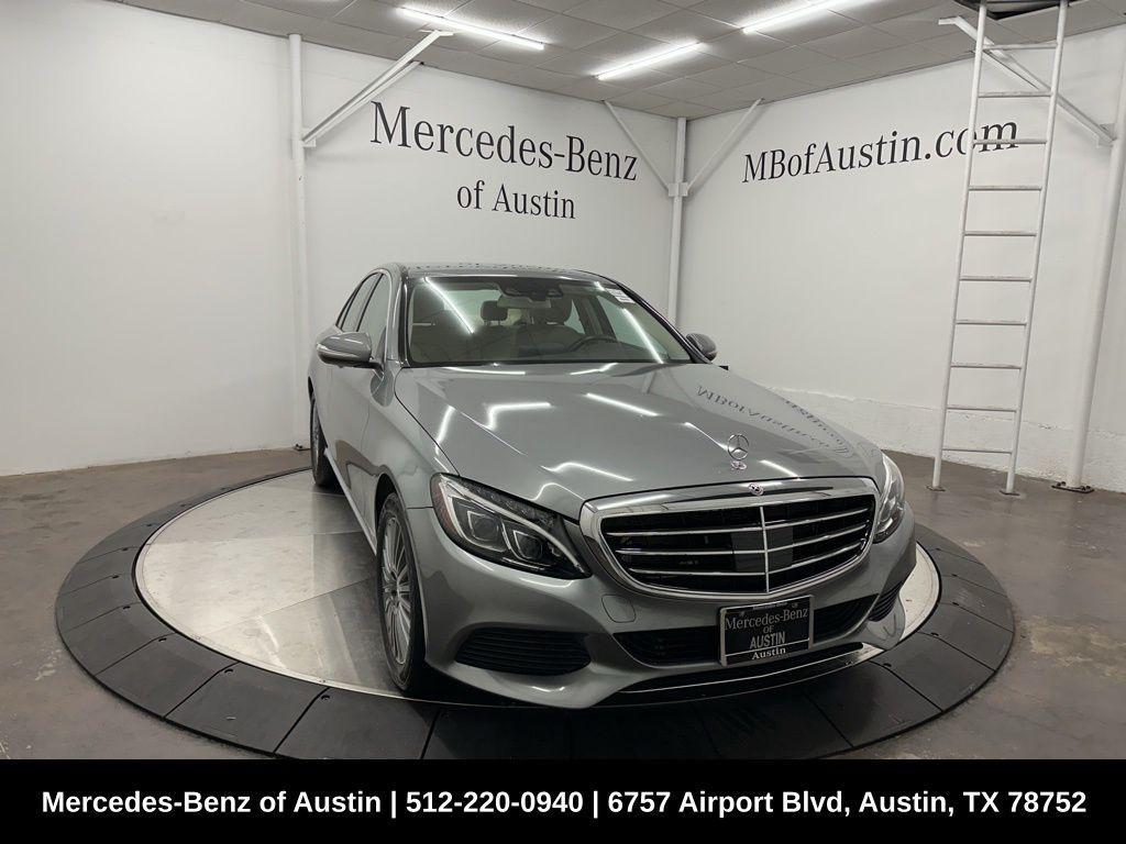 used 2015 Mercedes-Benz C-Class car, priced at $13,900