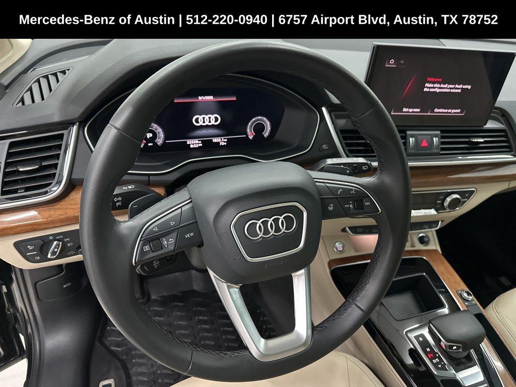 used 2023 Audi Q5 car, priced at $32,500