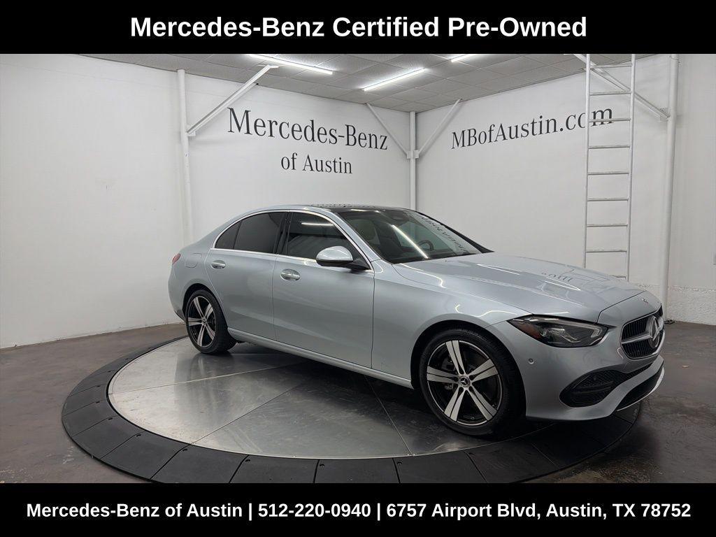used 2025 Mercedes-Benz C-Class car, priced at $40,900
