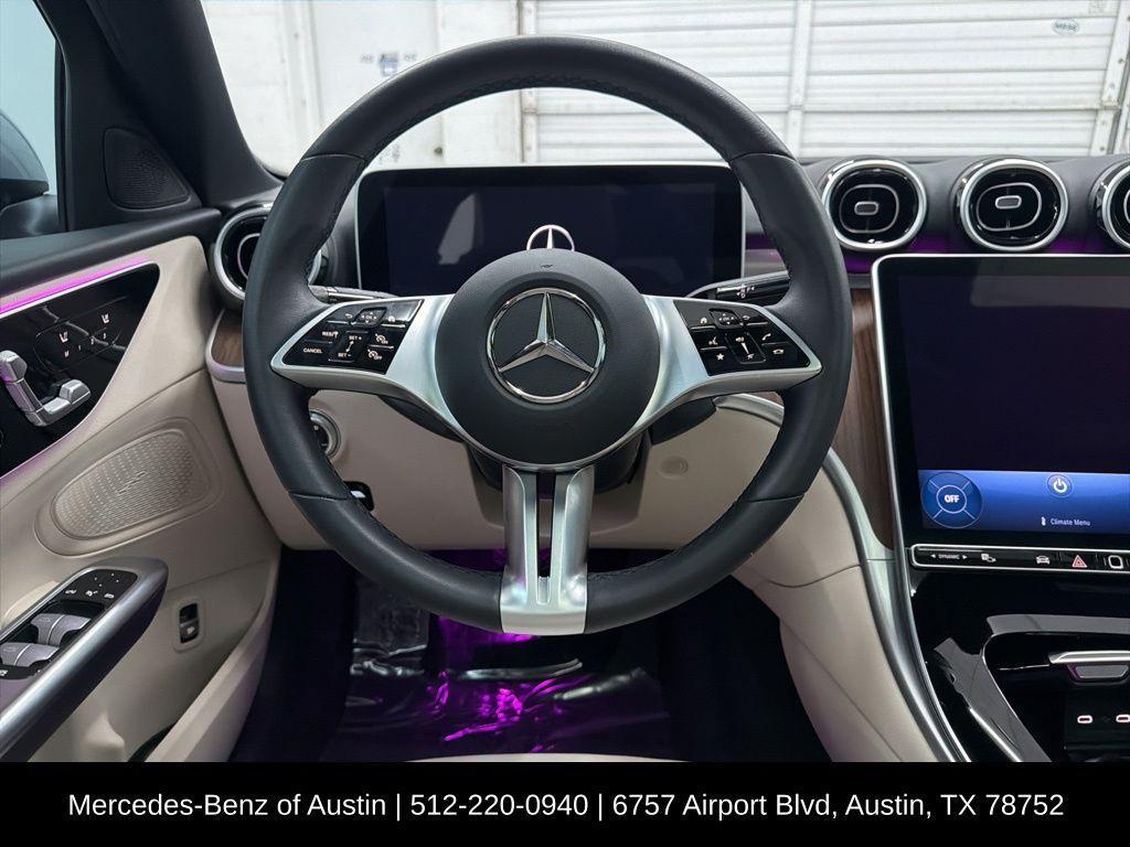 used 2025 Mercedes-Benz C-Class car, priced at $40,900