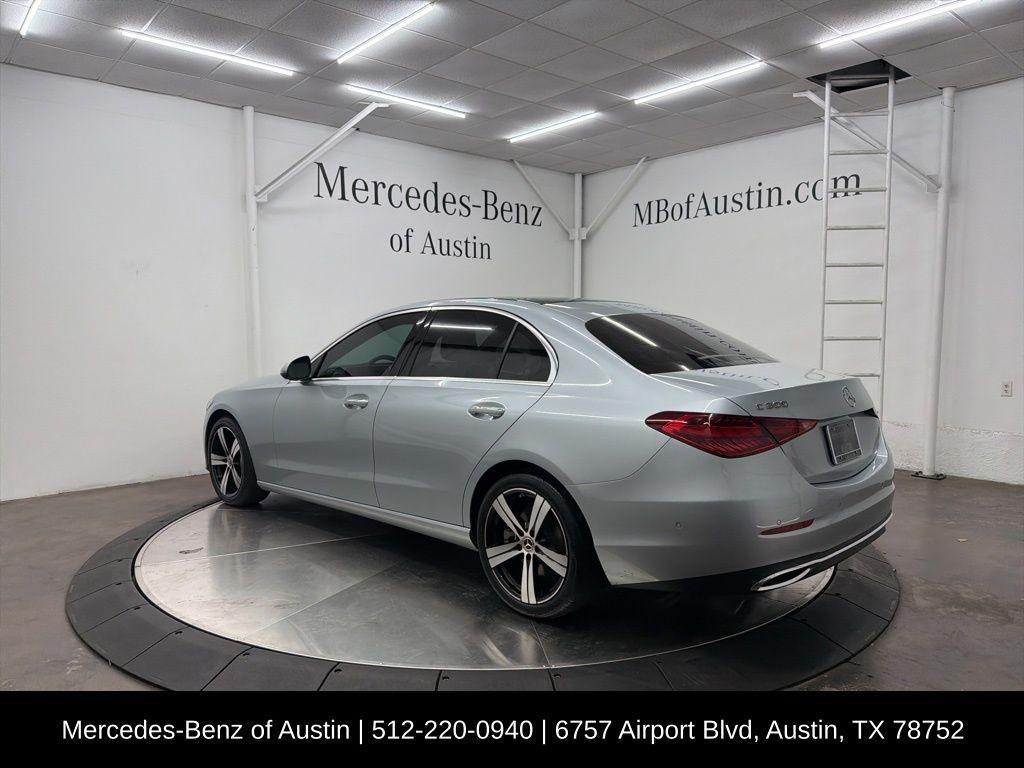 used 2025 Mercedes-Benz C-Class car, priced at $40,900