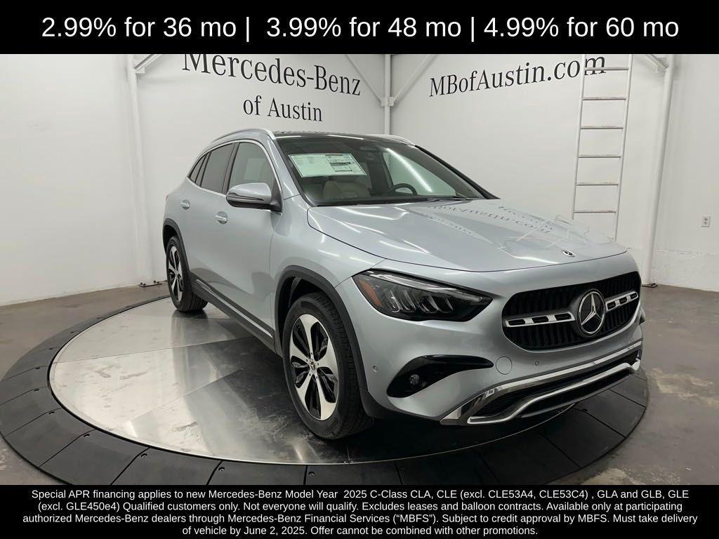 new 2025 Mercedes-Benz GLA 250 car, priced at $50,120