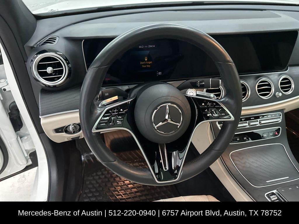 used 2022 Mercedes-Benz E-Class car, priced at $40,900
