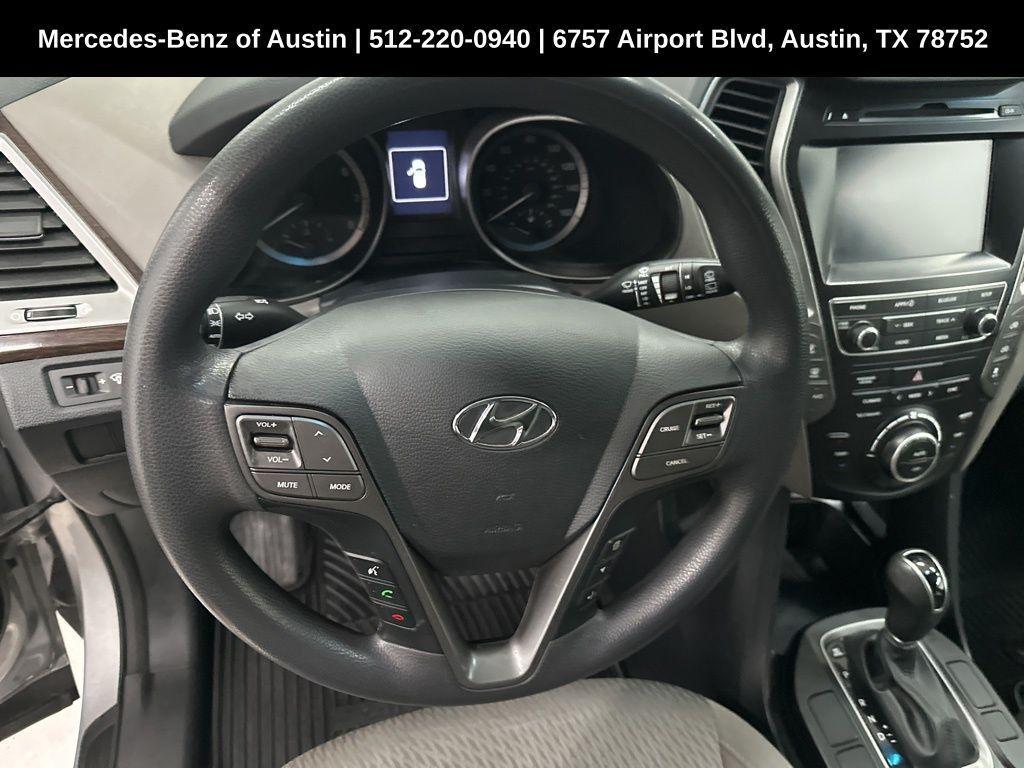 used 2017 Hyundai Santa Fe car, priced at $10,900