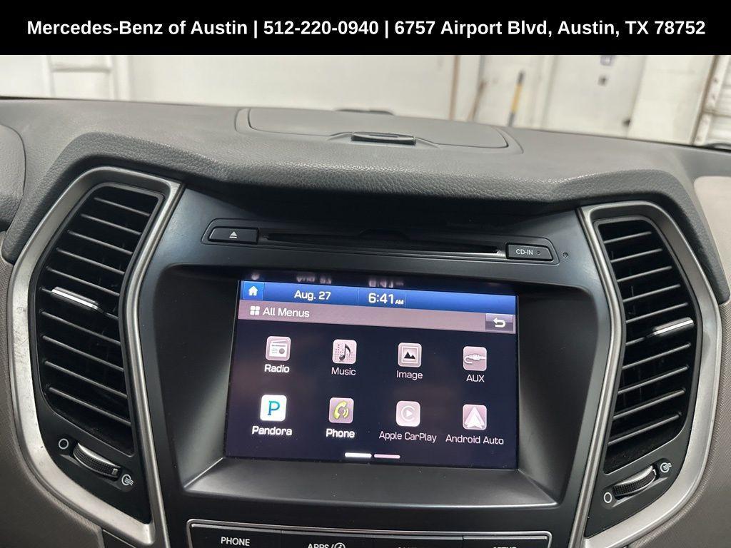 used 2017 Hyundai Santa Fe car, priced at $10,900