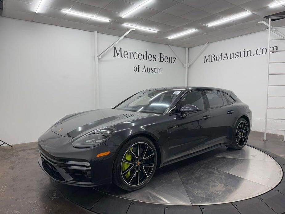 used 2023 Porsche Panamera e-Hybrid Sport Turismo car, priced at $169,900