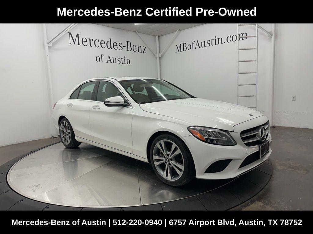 used 2019 Mercedes-Benz C-Class car, priced at $20,900
